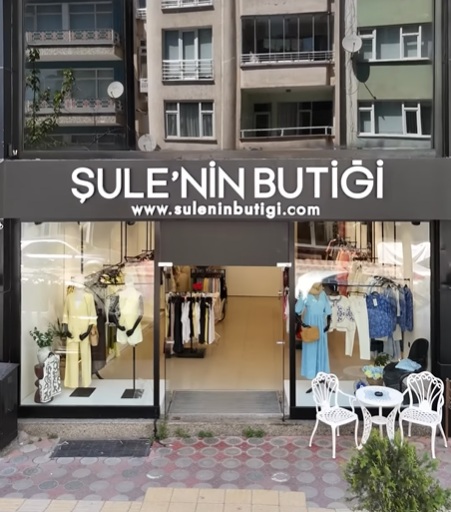 Şule'nin Butiği - Ömercan Design Bafra dekorasyon projesi