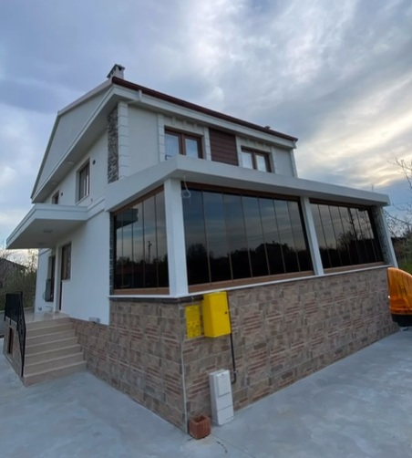 Cam Balkon Uygulaması - Ömercan Design Bafra dekorasyon projesi